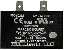 Load image into Gallery viewer, Condensador de refrigeradora frigidaire MOD.297286803
