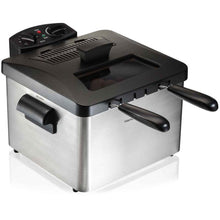Load image into Gallery viewer, Freidora Hamilton Beach, 2.8 litros / 12 tazas de capacidad para alimentos con 3 cestas -COD.HB35034