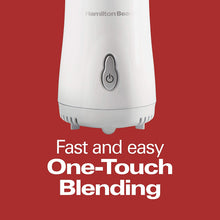 Load image into Gallery viewer, Batidora personal, Hamilton Beach -con taza de viaje de 14 onzas, con tapa COD.HB51101V