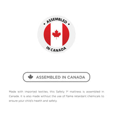 Load image into Gallery viewer, Safety 1st Sweet Dreams colchón firme para cuna y niño pequeño de 5 ", núcleo termoadhesivo, blanco