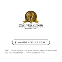 Load image into Gallery viewer, Safety 1st Sweet Dreams colchón firme para cuna y niño pequeño de 5 ", núcleo termoadhesivo, blanco