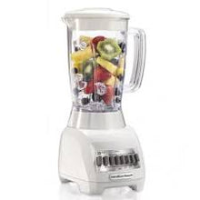 Load image into Gallery viewer, Licuadora De 10 Velocidades Con Frasco De Plástico Color Blanco-HB50126
