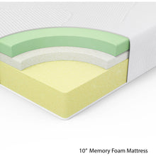 Load image into Gallery viewer, Colchón de Memory Foam de 10 "Spa Sensations by Zinus, tamaño king
