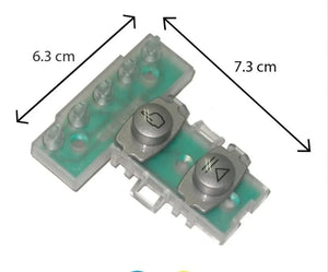 Boton o tarjeta de encendido para centro de lavado Mabe Mod. 189D2761G009