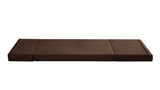 Silla plegable convertible de 3 posiciones Your Zone Ultra Soft, marrón