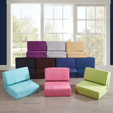 Silla plegable convertible de 3 posiciones Your Zone Ultra Soft, marrón