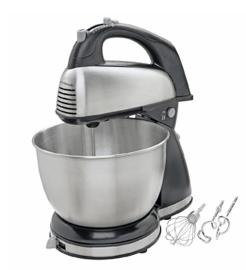 Batidora de Pedestal Clásica con base de acero inoxidavle con 6 velocidades-HB64650