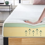 Spa Sensations by Zinus Theratouch Colchón de Memory Foam de 6 y 12 ",