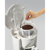 Cafetera proctor selix color  blanco 12 tazas COD.PS48521RY-MX