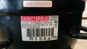Compresor usado 1/3 GAS  MOD. DG86C15RBU6