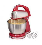 Batidora de Pedestal Clásica con base de acero inoxidavle con 6 velocidades-HB64654