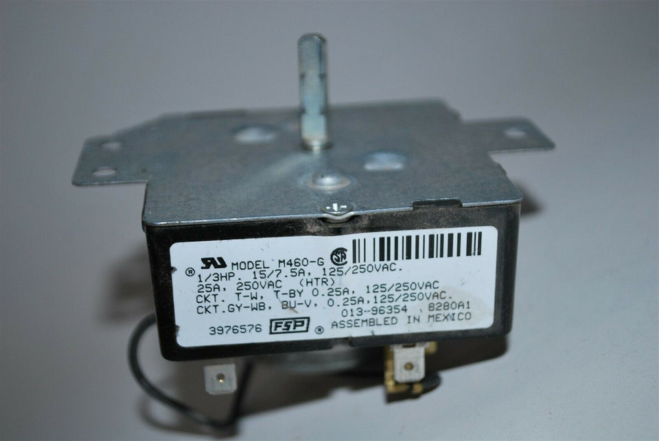 TIMER USADO PARA SECADORA WHIRLPOOL Y KENMORE MOD WP3976576